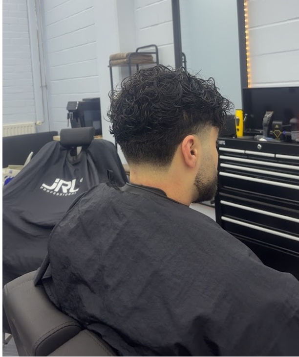 Curly fade - Achie Barbershop