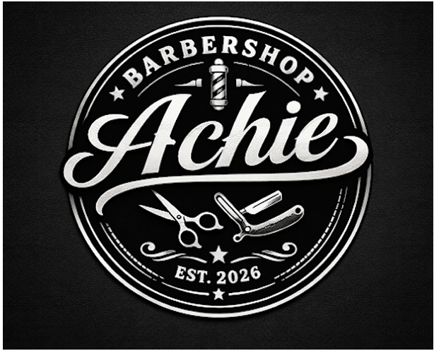 Achie Barbershop logo